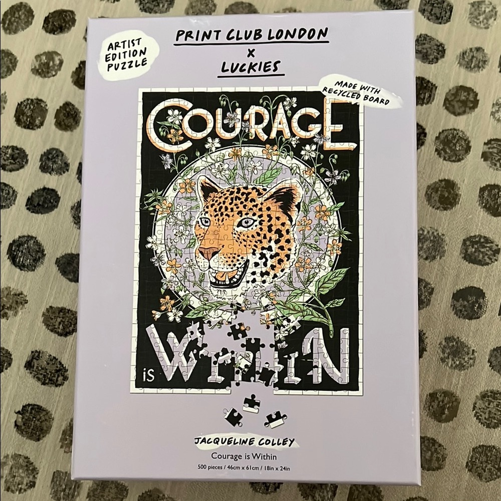New In Box! Leopard puzzle π - Picture 2 of 10